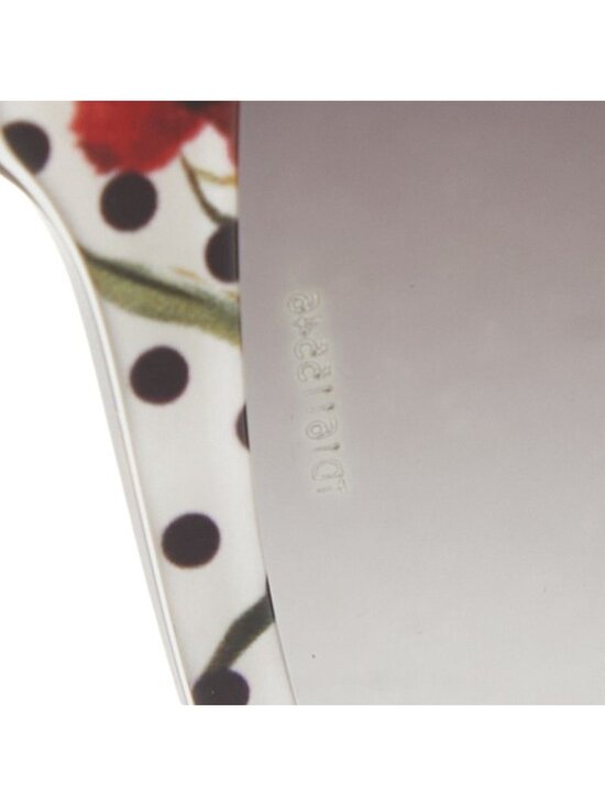 Dolce & Gabbana Dot Flower Sunglasses Eyewear White Black Red Acetate main image 4